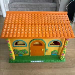 Vintage 2003 Mattel Dora the Explorer Talking Playhouse Large Fold Out